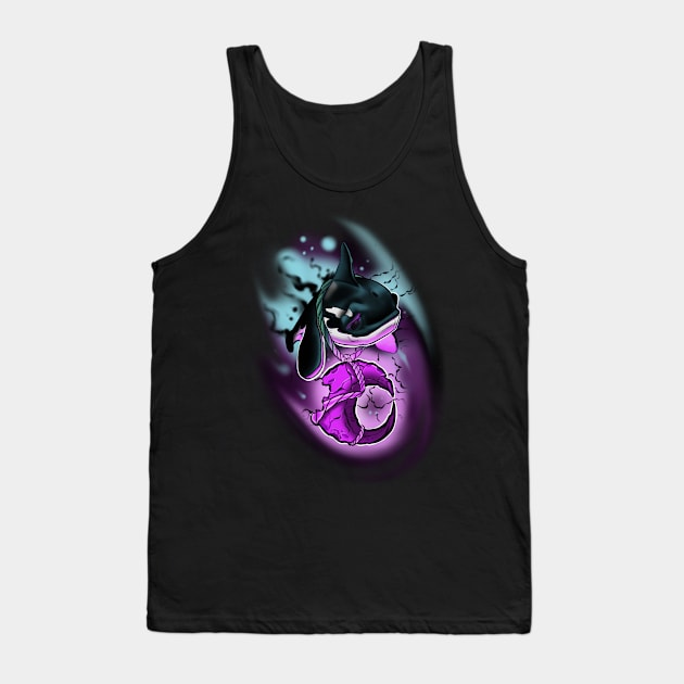 Over the moon Tank Top by Gabriella_Ramosart97